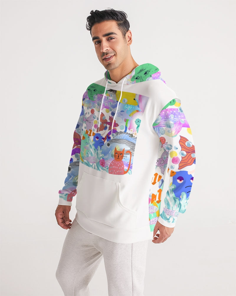 Ocean Dream Print Deluxe Men's Lux Soft Hoodie