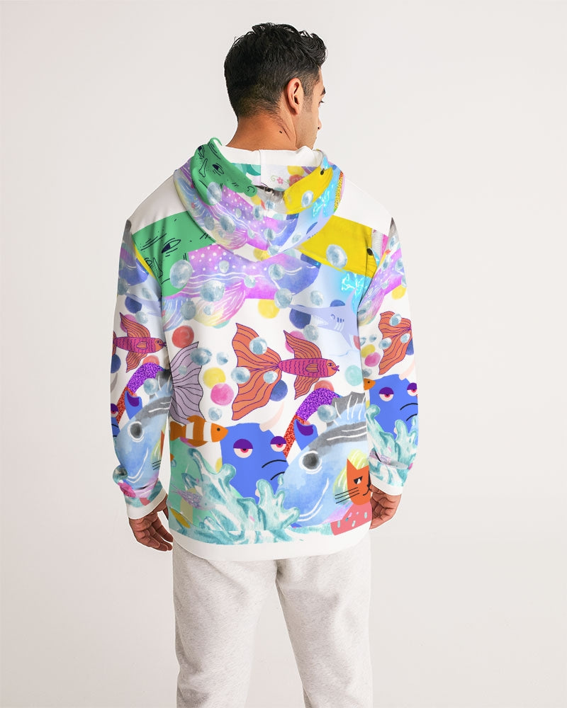 Ocean Dream Print Deluxe Men's Lux Soft Hoodie